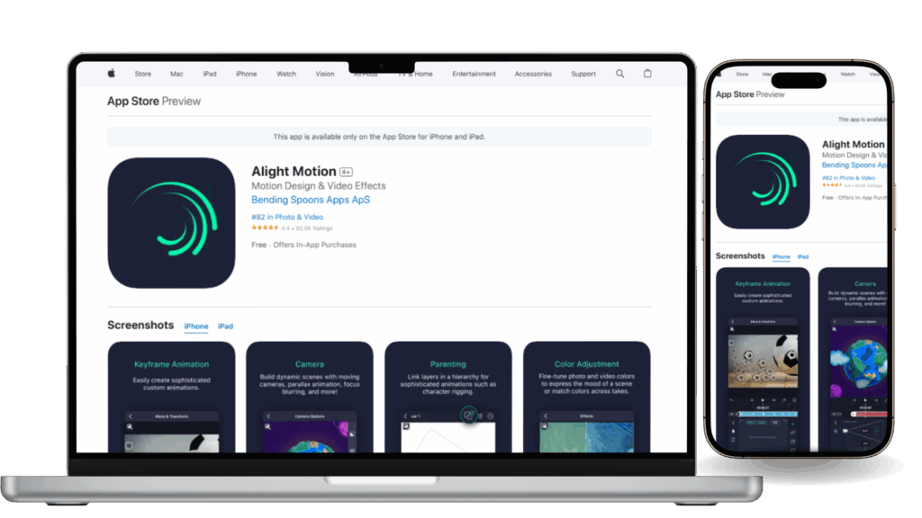 APK FOR IOS 1 Alight Motion Mod APK